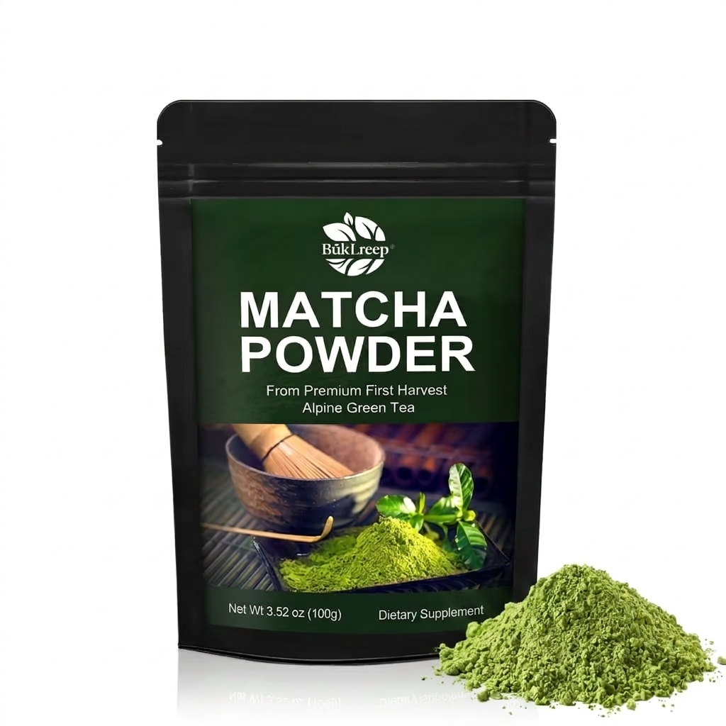 Herbal Tincture - Matcha en Polvo, Estimulante Natural de