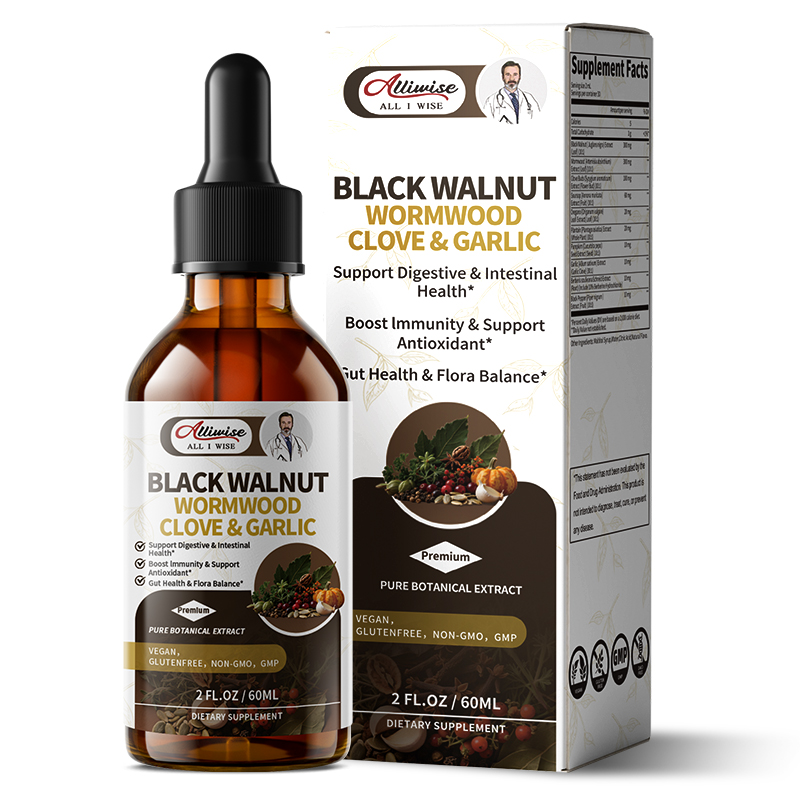 Alliwise Gota de nogal negro l - Herbal Supplement reseña y precio