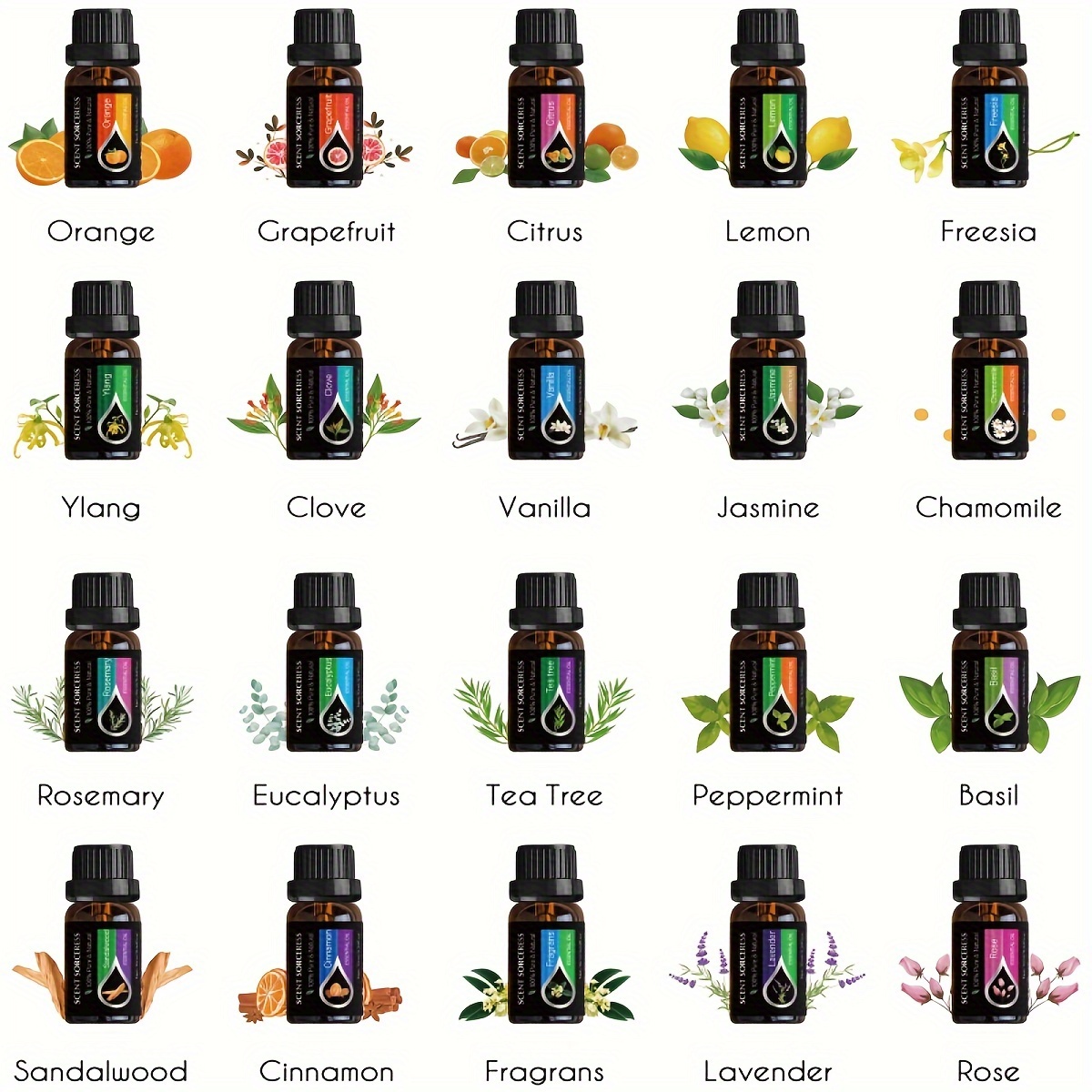 20 unids/set de aceites esenci - Lavender Oil reseña y precio