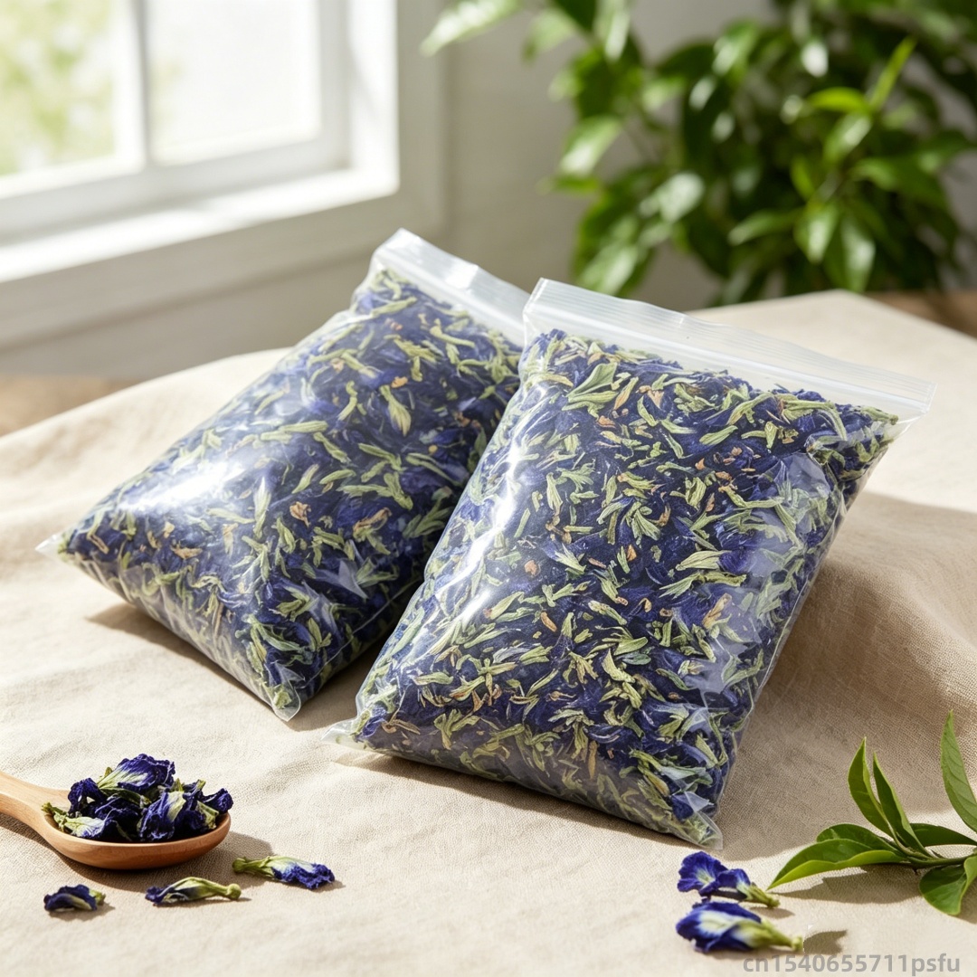 Flor de mariposa azul natural, - Dried Herbs reseña y precio